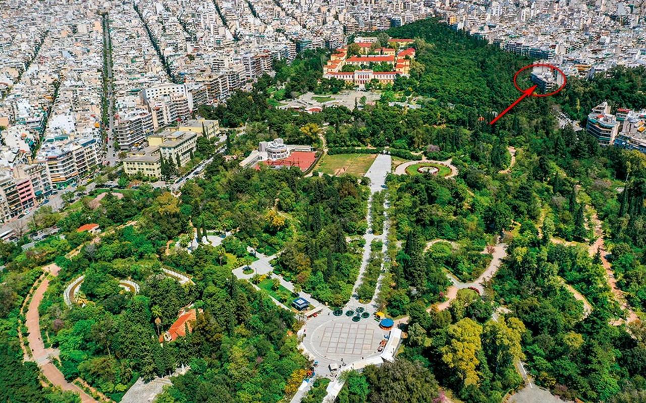 Fully Renovated, Family-Friendly Apartment, Next To A Huge Green Park, In Athens Center Kültér fotó
