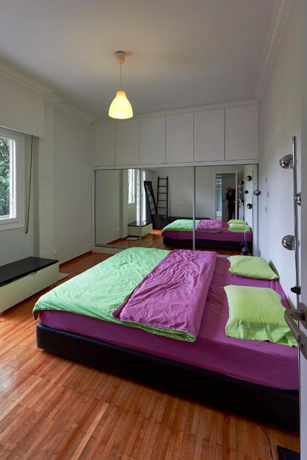 Fully Renovated, Family-Friendly Apartment, Next To A Huge Green Park, In Athens Center Kültér fotó
