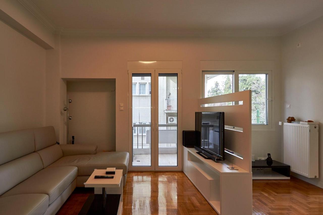 Fully Renovated, Family-Friendly Apartment, Next To A Huge Green Park, In Athens Center Kültér fotó